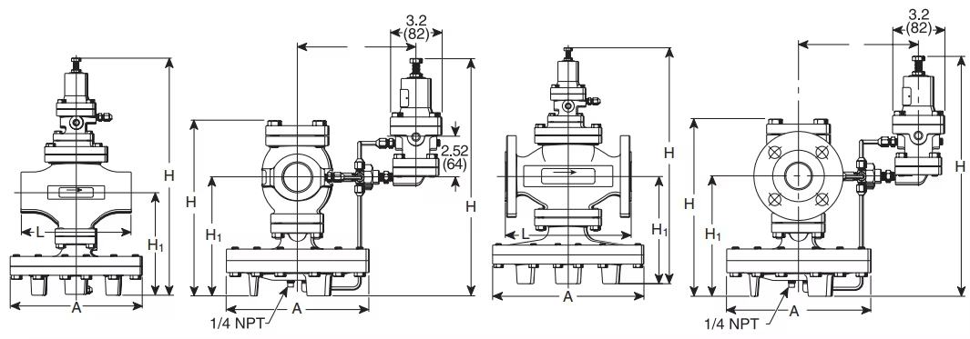 flow rate chart specific size