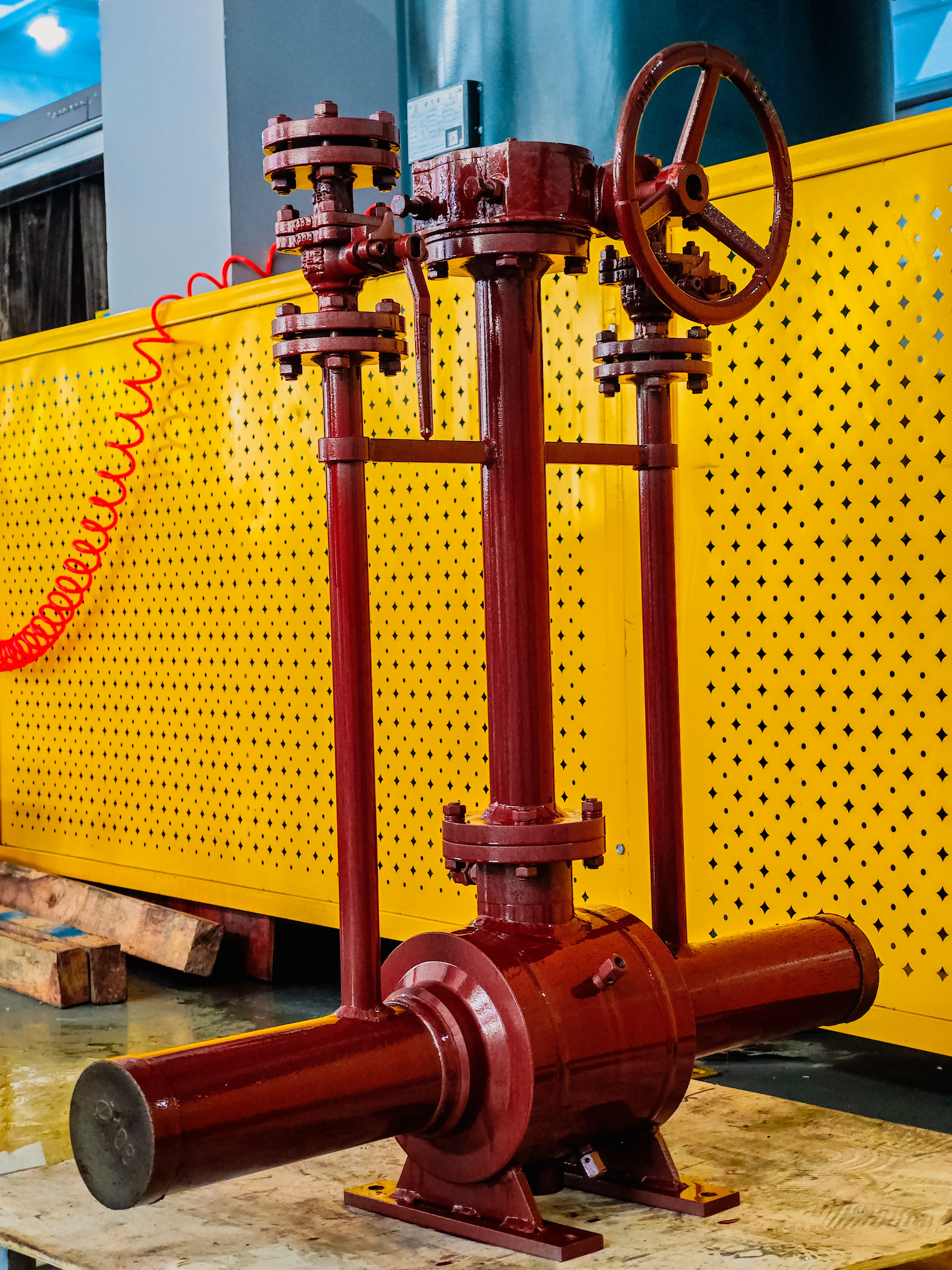 Physical Photo Underground Welded Ball Valve