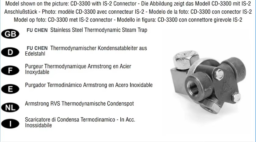 parameters CD-3300 DESCRIPTION