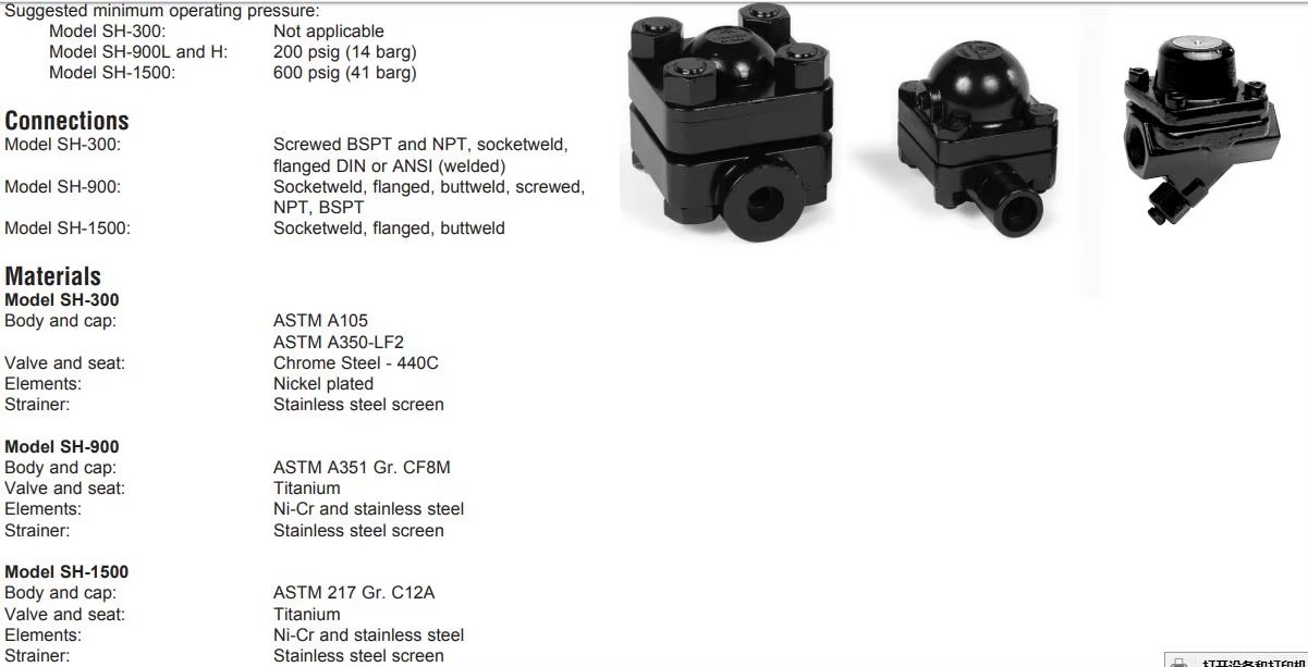 parameters product description