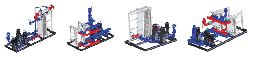 Diagram Heat exchanger unit