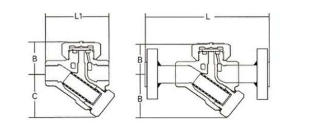 Structural drawing TD 42 Steam Trap
