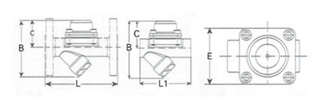 Structural drawing BK 300 Steam Trap