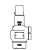  Compact SV-11 Safety Valve Direct Load Steam Equipment for Low-Pressure Steam Air Water Oil With/Without Handle