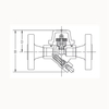 Thermostatic Steam Trap Manual Power High Temperature Water Media Bimetal Structure DN15/DN20/DN25 Ports SH-300/SH-300F Model