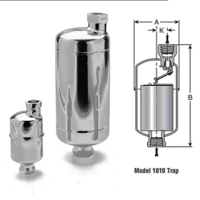 Supply for 1000 Series Stainless Steel Manual Power Steam Trap Valve Inverted Bucket Drain Valve for Steam System Management