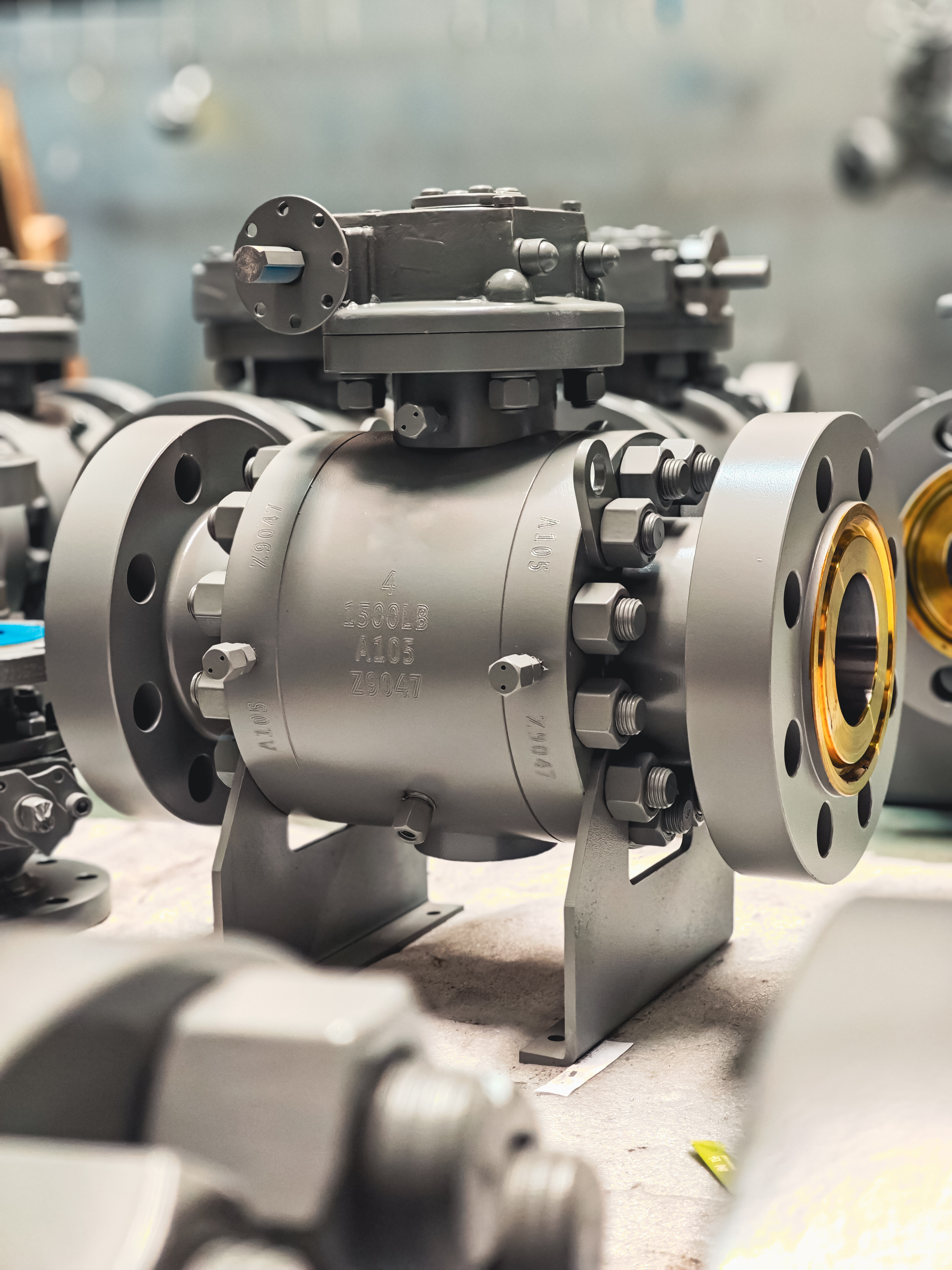 Forging steel full-welded ball valve