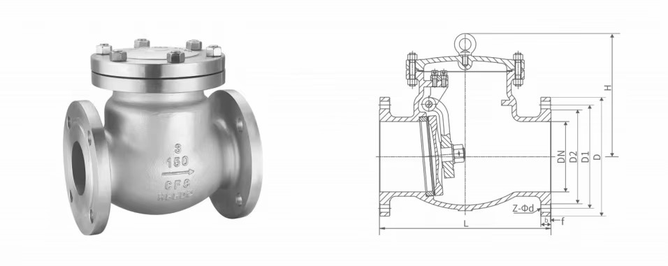 swing check valve