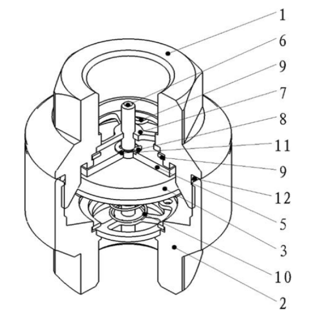 Compact Screwed Check Valve DCV Spring Loaded Backflow Prevention