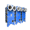 Stainless Steel Plate Heat Exchanger Flange Connection for Chemical & Heating Pipeline Systems