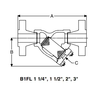  CB Series PN40 Flange Valve & Y-Type Strainer Assembly – Screwed Precision Screen Chambers for Steam Equipment & Water Pipelines