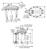 Industrial Low Profile Cast Iron Pump Trap Steam & Water Pump Control