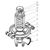 High Precision Clean Steam Pressure Reducing Valve for Food Sanitary Industries Use