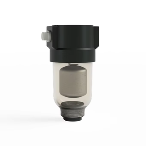 Manual Air Gas Vent Valve 1-AVC with Transparent Housing And Ball Float