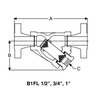  CB Series PN40 Flange Valve & Y-Type Strainer Assembly – Screwed Precision Screen Chambers for Steam Equipment & Water Pipelines