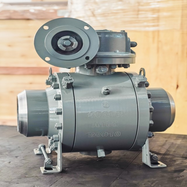 Forged Steel Trunnion Ball Valve for High Pressure Oil & Gas