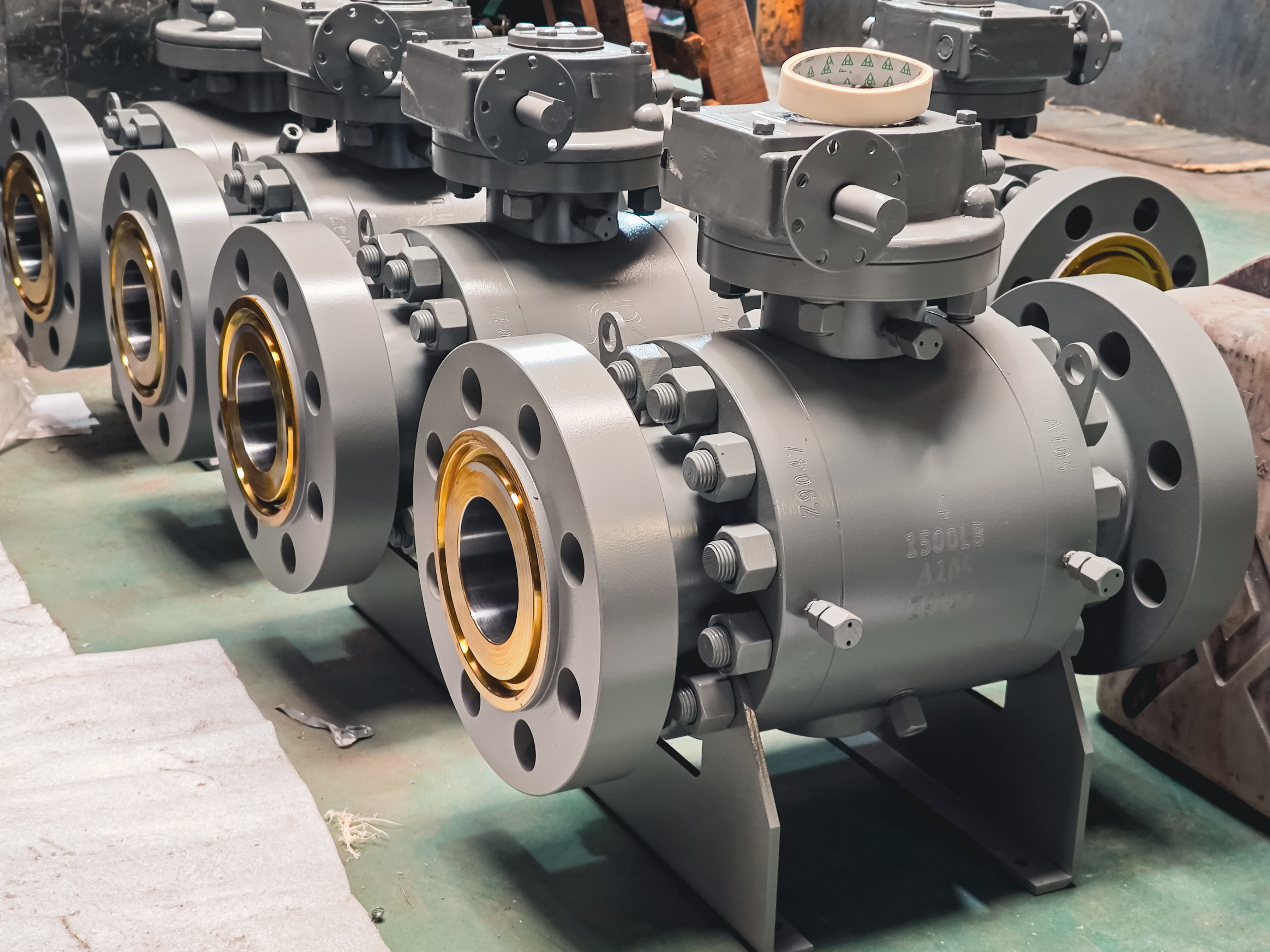 Forging steel full-welded ball valve