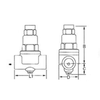 TB11 Bimetallic Steam Trap Online Adjustable Discharge for Steam Mains & High-Temperature Steam Distributors