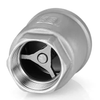 Vertical Installation Stainless Steel Check Valve with Soft Seal