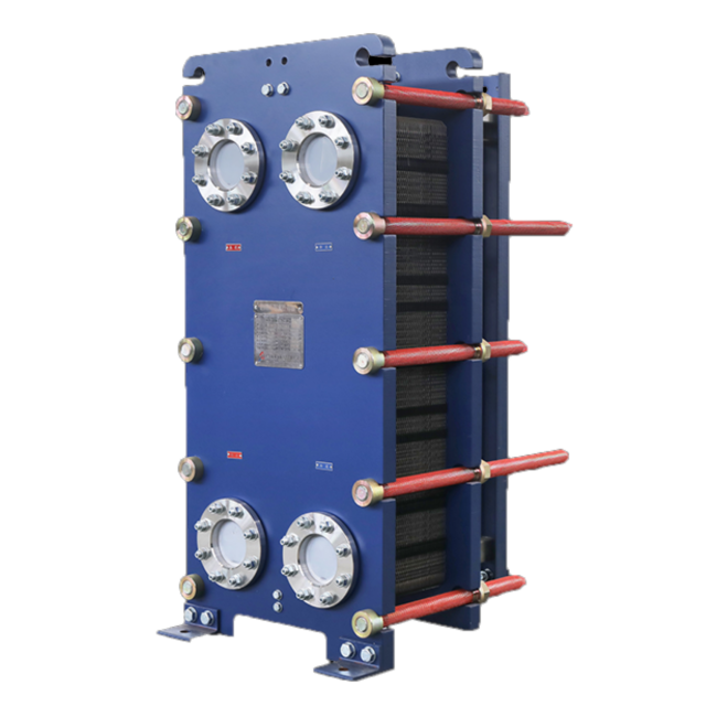 Stainless Steel Plate Heat Exchanger Flange Connection for Chemical & Heating Pipeline Systems