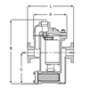 Cast Steel Inverted Bucket Trap for Steam Mains