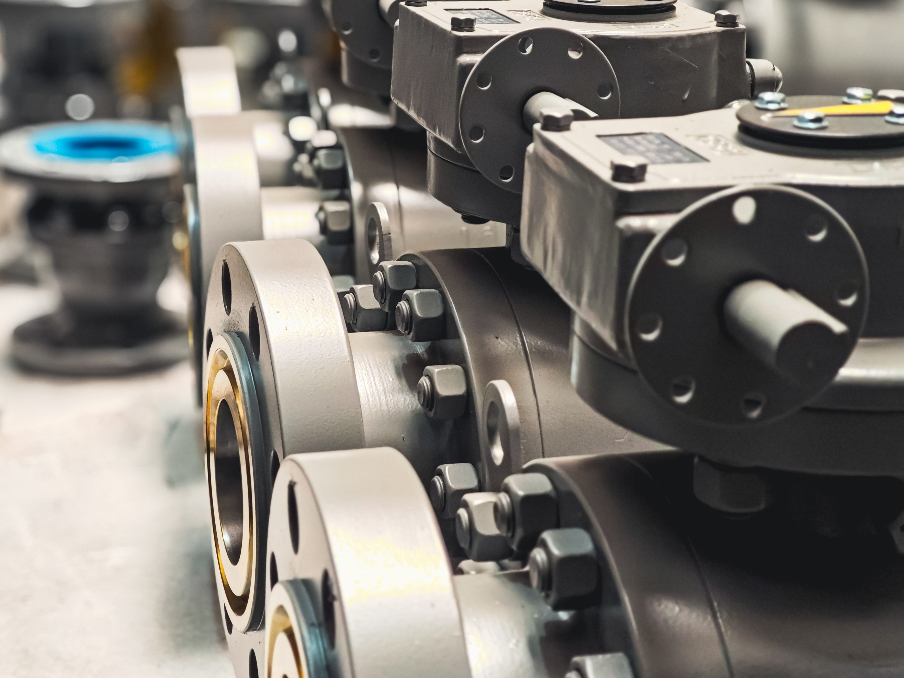 Forging steel full-welded ball valve