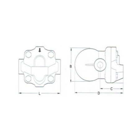 FT14 Series Float Steam Trap Anti-Steam Leakage for Boiler & Heating Unit Condensate Removal