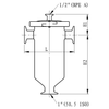 High Performance Clean System Steam Water Drain Separator