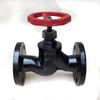 Manual bellowed Shutoff Globe Valve Flange Connection High Temperature steam Water Use 1/2-1 1/2