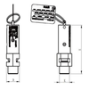 SV-3/SV-5 Mini Safety Valve Brass Full Lift Pressure Relief for Sterilizers, Coffee Machines, And Other Small Containers