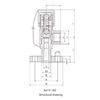 Stellite Sealed Safety Valve A41Y Series For Ammonia & Corrosive Gas Systems