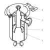 High Performance Clean System Steam Water Drain Separator