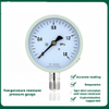 Industrial Stainless Steel Pressure Gauge 0-2.5MPa for High Temp Steam Boiler Pipes