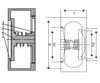 CV-6 Wafer Lift Steam Control Valve for Water High Temperature Various Sizes Manual Operation OEM/ODM Availabl
