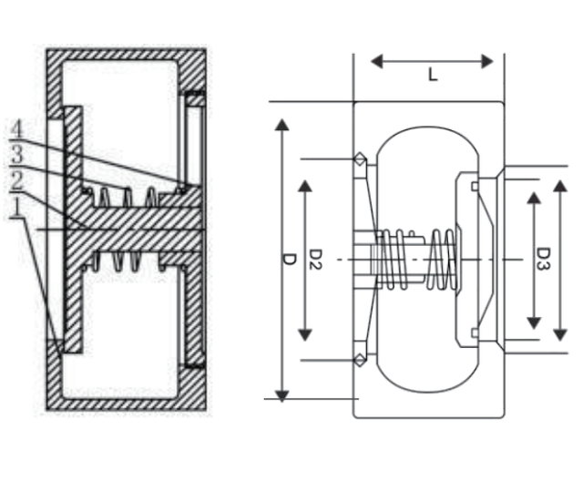 CV-6 Wafer Lift Steam Control Valve for Water High Temperature Various Sizes Manual Operation OEM/ODM Availabl