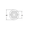 AV2000 Thermostatic Air Vent Hardened Disc for Corrosive Steam System Non-Condensable Gas Discharge