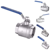 Manual Operated Steam Ball Valve 2PC Stainless Steel From China Supplier