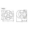 FTGS 14 Continuous Discharge Steam Trap Anti-Steam Leakage for Industrial Process Heating Systems