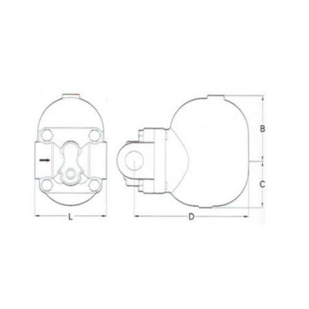 FT14HC-III Threaded Float Steam Trap | PN16 for Industrial Steam Heating Equipment Condensate Drainage