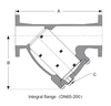 CE Series Y Type Stainless Steel Filter for High Water Steam Equipment 100X100/30X30 Mesh General Application