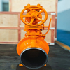 Underground Radiation Type Welded Ball Valve for Natural Gas Pipelines, City Gas