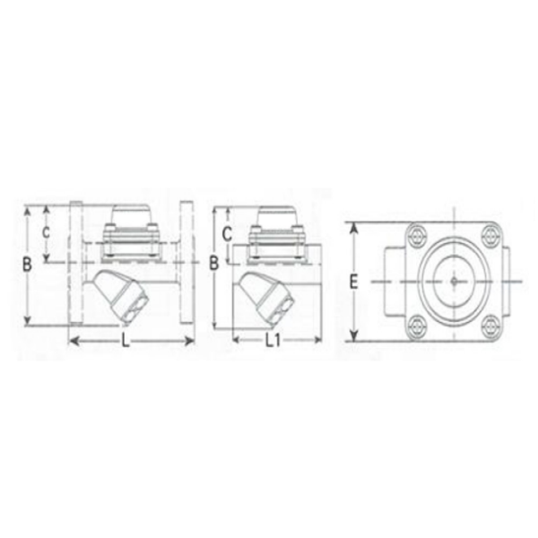 BK300 Bimetallic Steam Trap PN40 Pressure for Steam Mains & Superheated Steam Pipeline Condensate Removal
