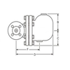 FT43HS-IV Flanged Steam Trap Ductile Iron Body for Horizontal Mount Steam Pipeline