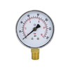 Dual Scale Pressure Gauge 0-10 Bar 304/316 Stainless Steel for Steam Systems