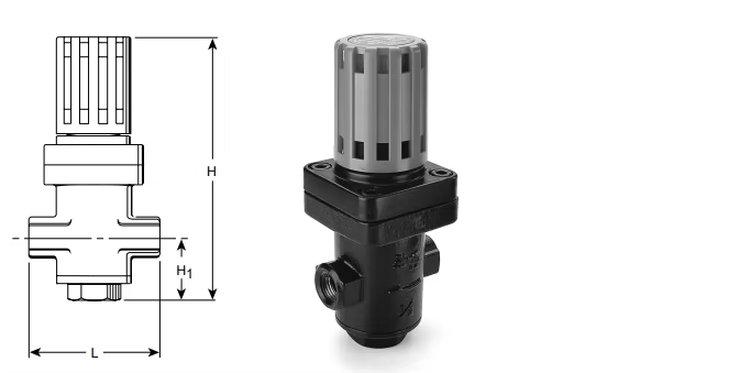 direct pressure reducing valve data