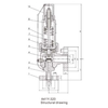 Stellite Sealed Safety Valve A41Y Series For Ammonia & Corrosive Gas Systems