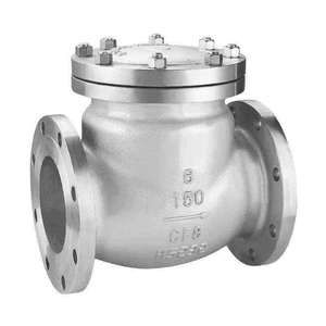 Multi-Size Flanged Swing Backflow Prevention Check Valve PN16 for Water, Steam, And Compressor Systems
